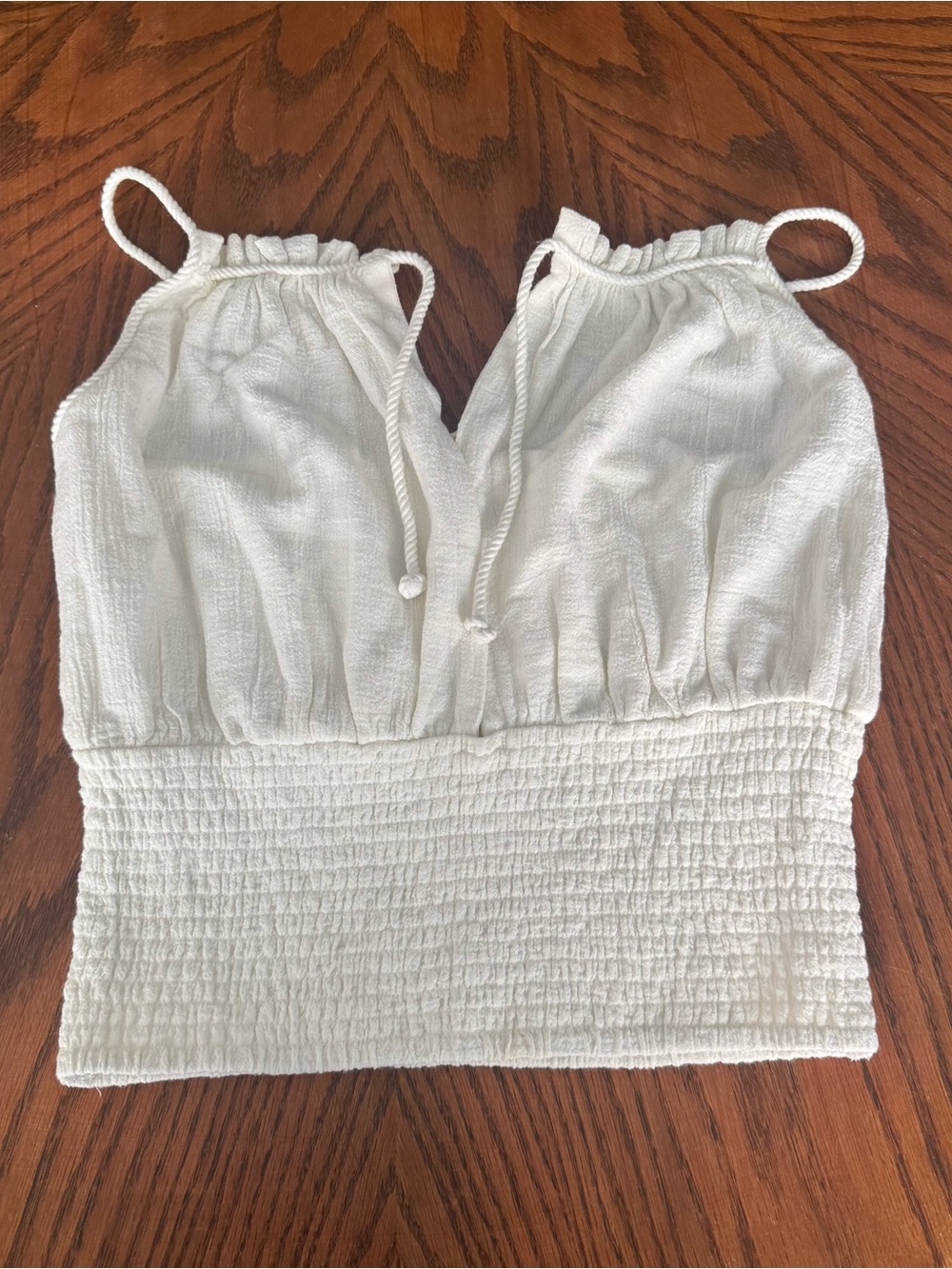 Jen’s Pirate Booty‎ White Cotton top